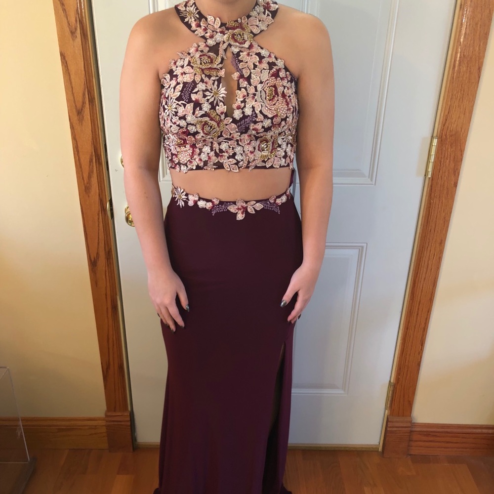 Floral Prom Dress